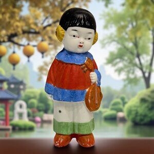 Vintage Bisque Frozen Charlotte Penny doll from Japan